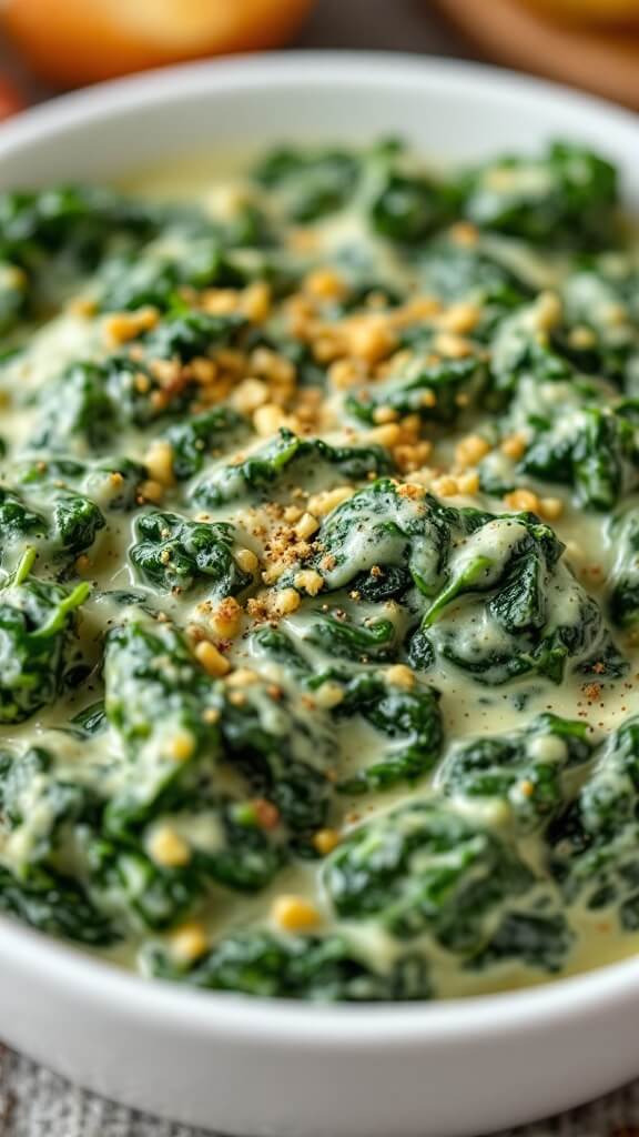 Professional kitchen setting with large stainless steel skillet filled with olive oil and minced garlic starting to sizzle, moments before garlic turns golden, with subtle steam rising