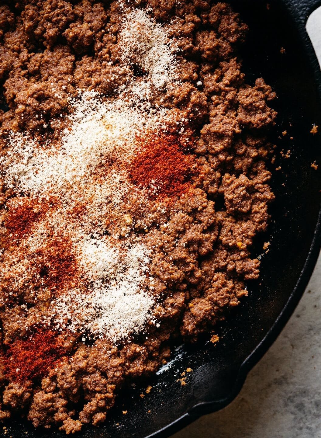 Authentic Keto Beef Tacos With Cheese Shells Or Lettuce Wraps 4 105browning beef skillet