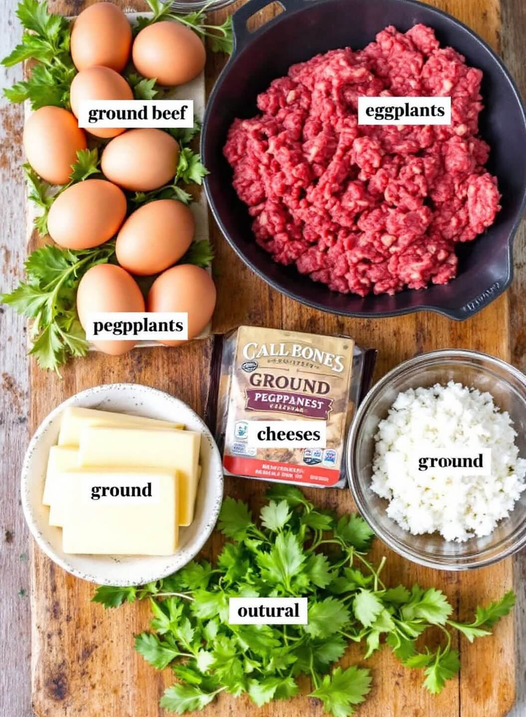Two Easy Low-Carb Beef Lasagna Recipes: Eggplant &Amp; Cheese-Based 3 126eggplant beef cheese ingredients