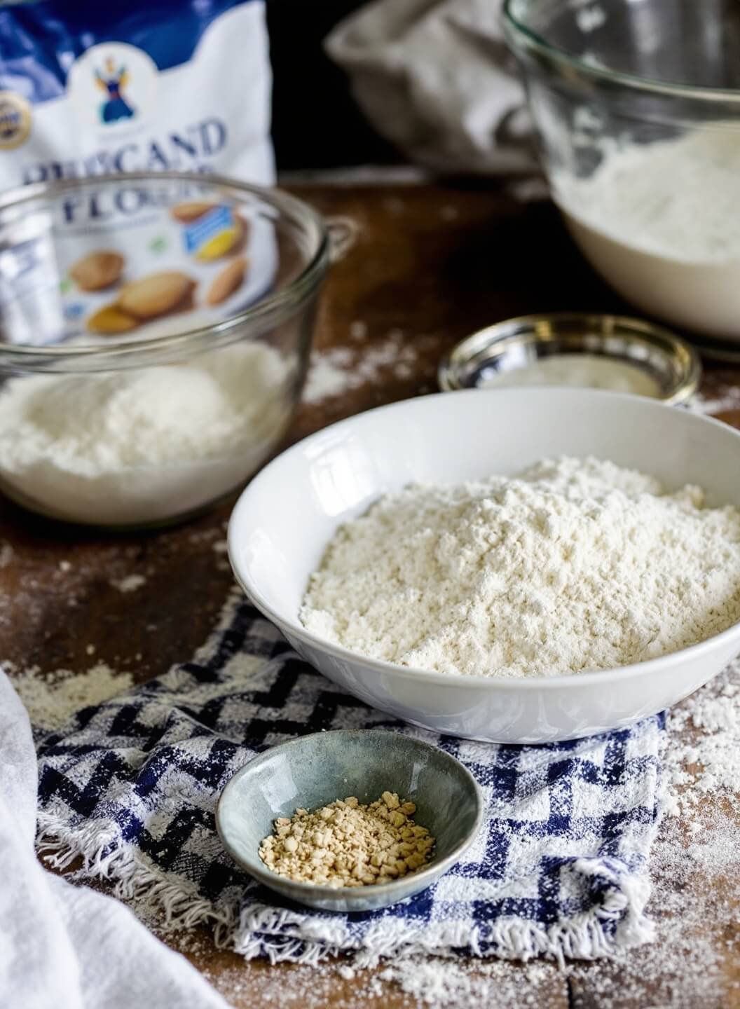 Fluffy Keto Pancakes (Almond &Amp; Coconut Flour) 3 146rustic baking ingredients flour