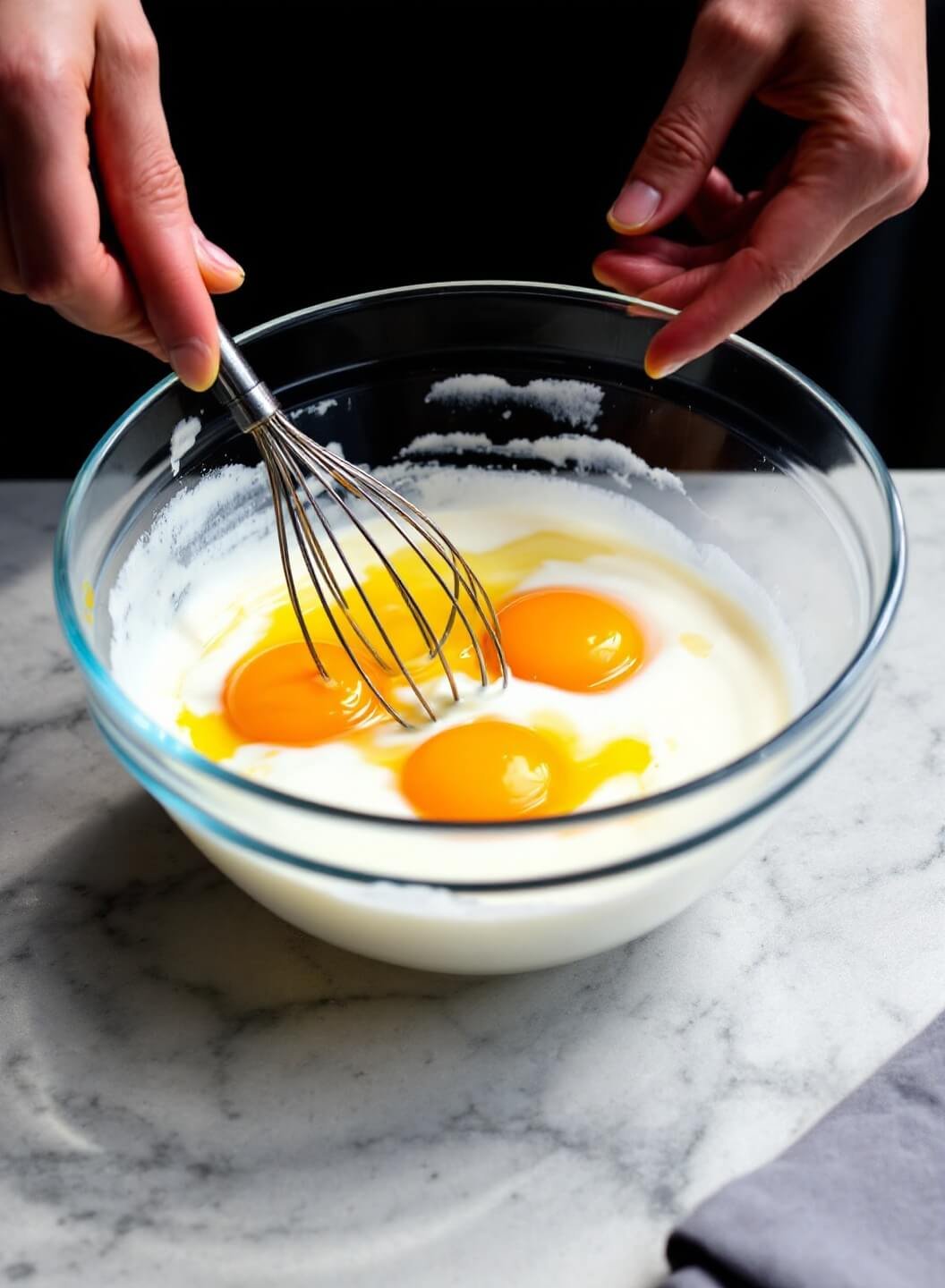 Fluffy Keto Pancakes (Almond &Amp; Coconut Flour) 4 147morning wet ingredients bowl