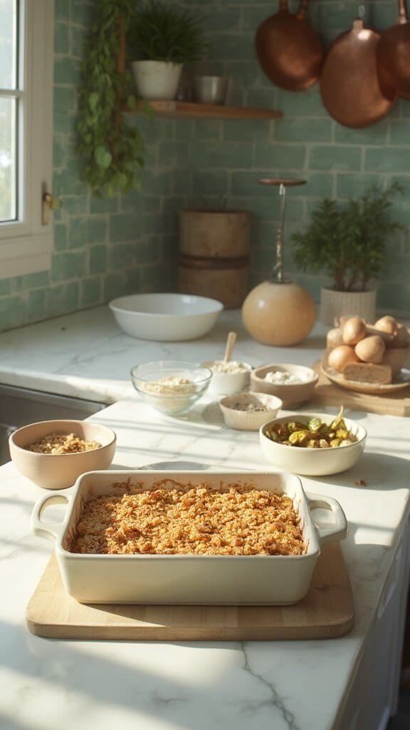 Sugar-Free Apple Crisp (Made With Chayote Squash) 6 0 chayote crumble unbaked