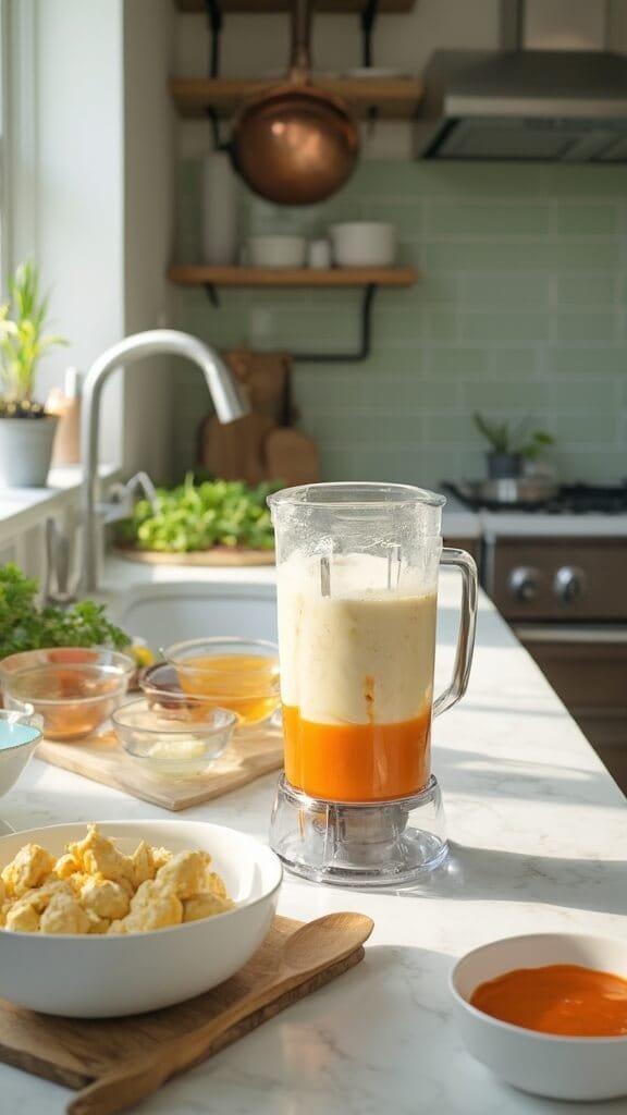 Creamy Keto Buffalo Chicken Soup 4 0 creamy buffalo blend