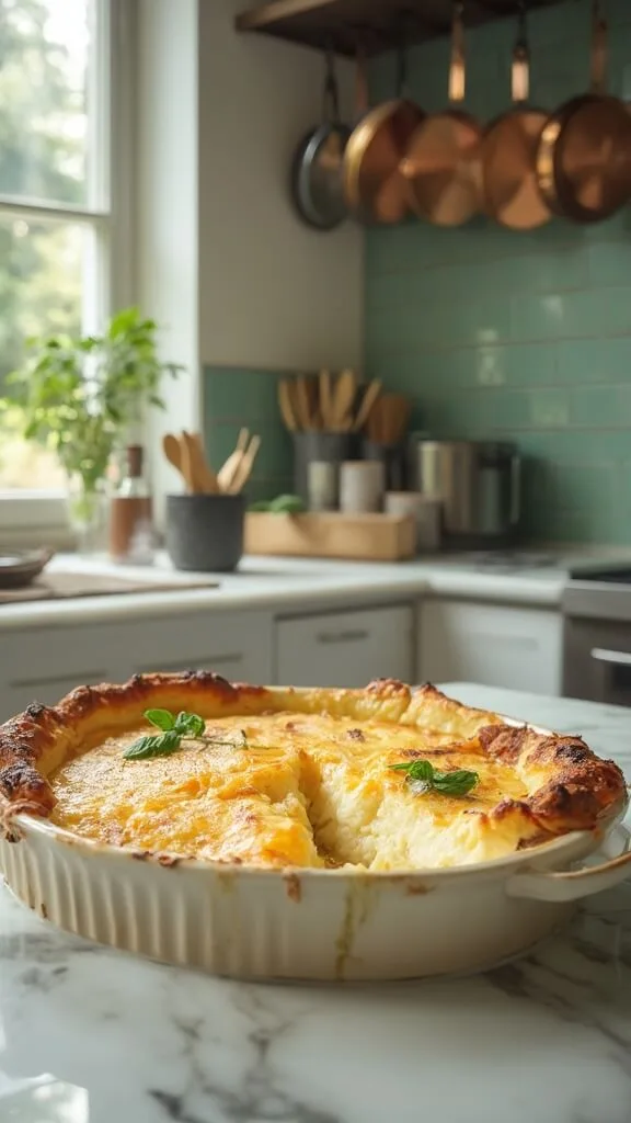 Keto Chicken Alfredo Zoodle Casserole 7 0 creamy layered casserole