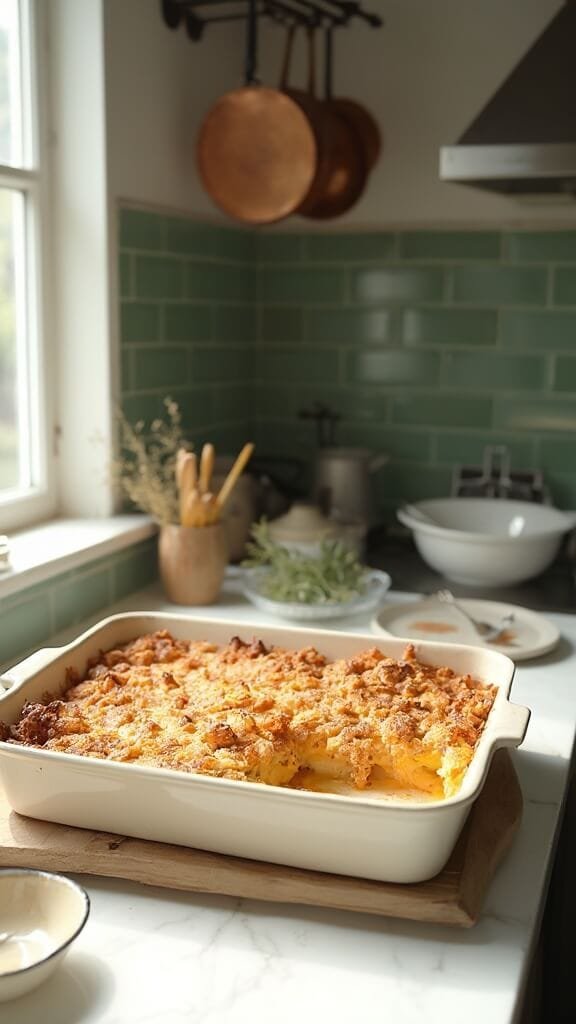 Sugar-Free Apple Crisp (Made With Chayote Squash) 7 0 modern kitchen apple crisp