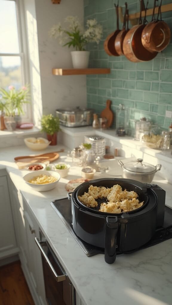Crispy Vegan Buffalo Cauliflower Wings (Air Fryer Or Oven Method) 5 0 air fryer cauliflower steam