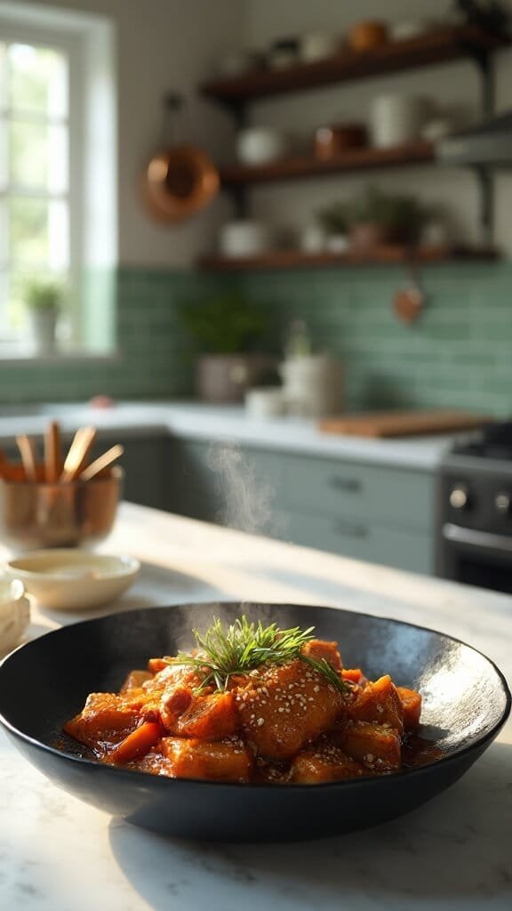 Sticky Ginger Aubergine (Eggplant) 7 0 glazed eggplant modern kitchen