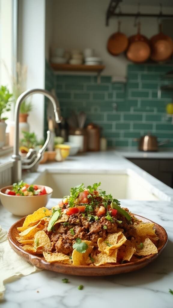 Healthy Loaded Nachos (That Actually Taste Amazing!) 7 0 loaded nachos platter