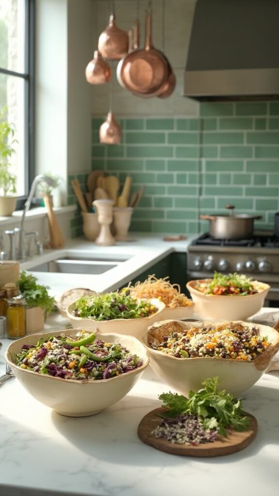 Healthy Picnic Food Ideas: Fresh, Simple &Amp; Delicious 6 Professional food photography in a modern kitchen featuring mediterranean, asian and mexican food variations with corresponding dressings, shot using natural daylight from a canon 5d mark iv.