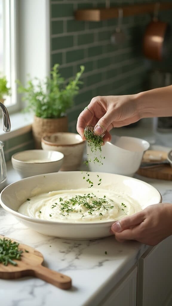 Homemade Ranch Sauce Recipe (Quick &Amp; Customizable) 5 0 modern kitchen herbs prep
