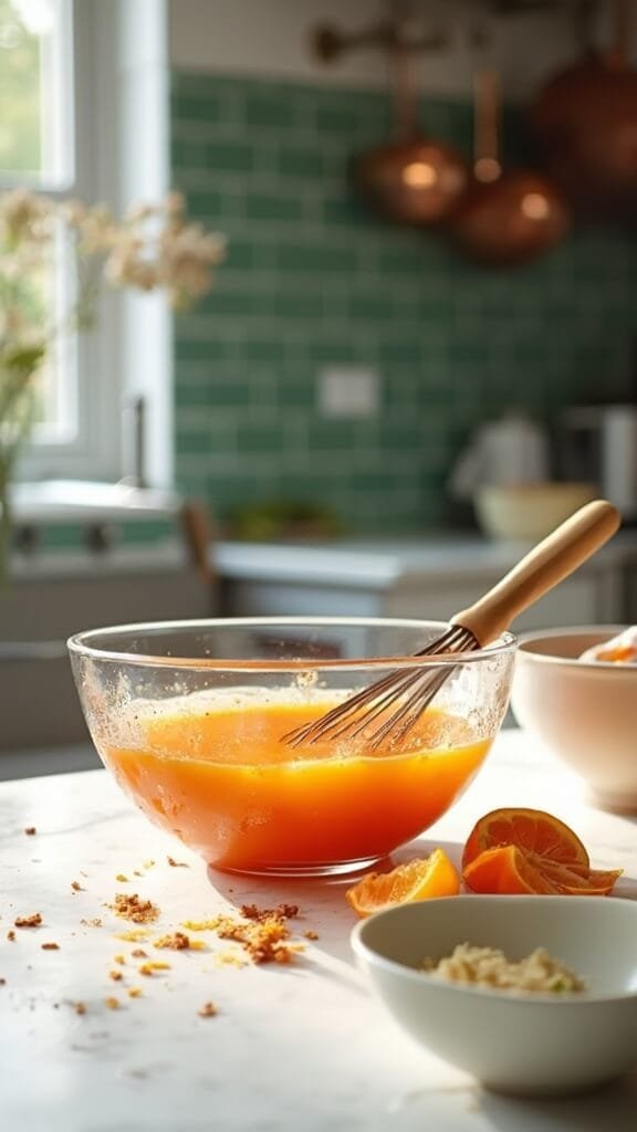 Crispy Orange Chicken (Better Than Takeout!) 4 0 orange citrus sauce prep