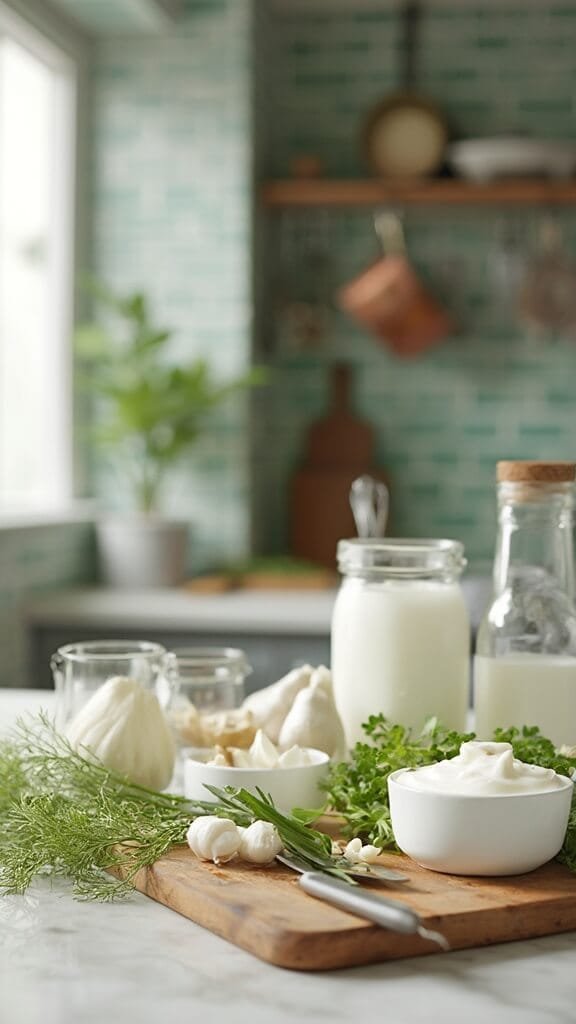 Homemade Ranch Sauce Recipe (Quick &Amp; Customizable) 3 0 ranch ingredients prep