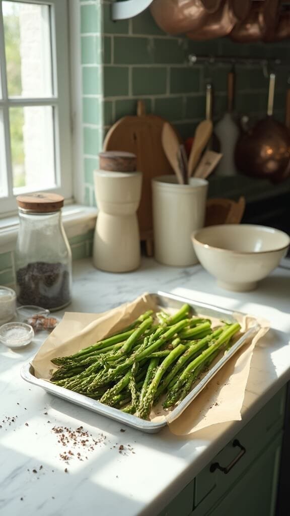 Keto Lemon Garlic Butter Asparagus (Quick &Amp; Easy Side Dish) 4 0 seasoned asparagus prep