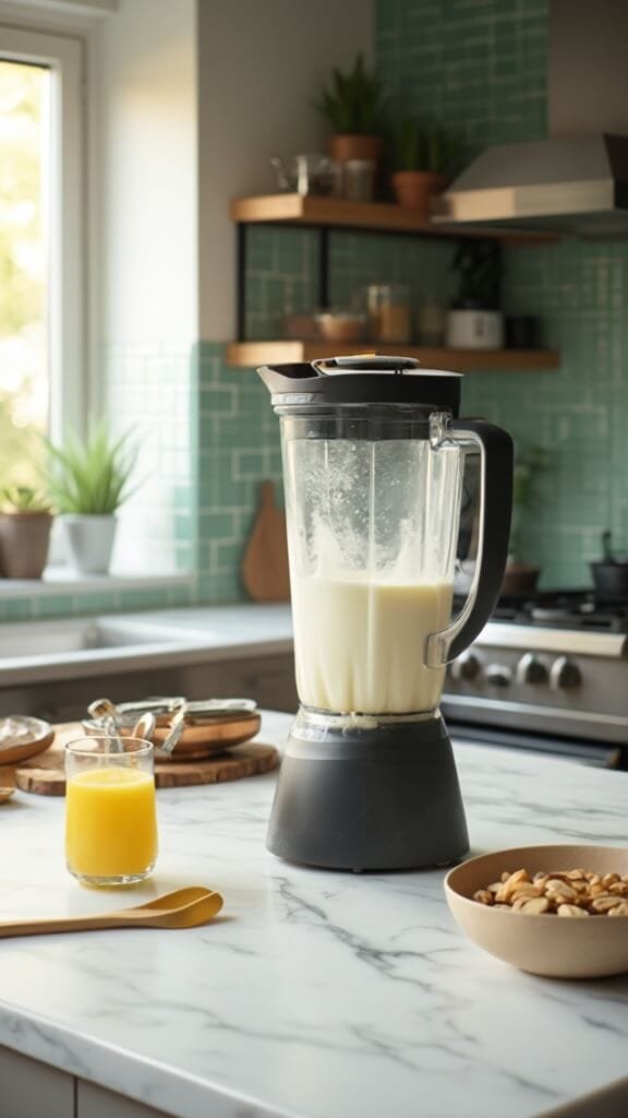 Homemade Almond Ricotta (Vegan, 10-Minute Recipe) 4 1 almond milk blending