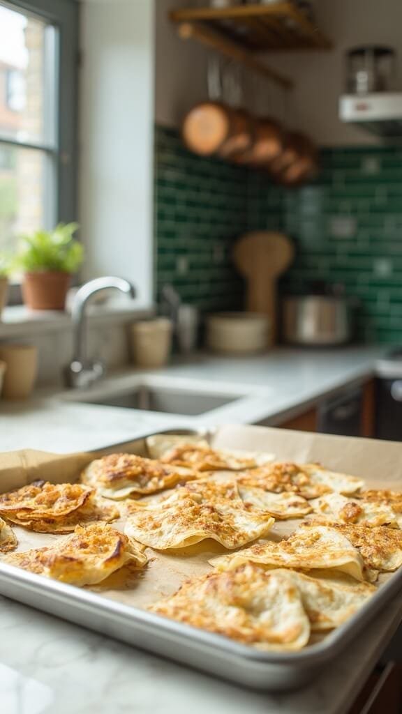Healthy Loaded Nachos (That Actually Taste Amazing!) 4 1 crispy tortilla chips