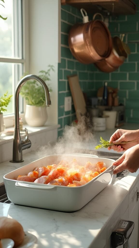 Garlic Butter Baked Tilapia 6 1 modern kitchen baking dish