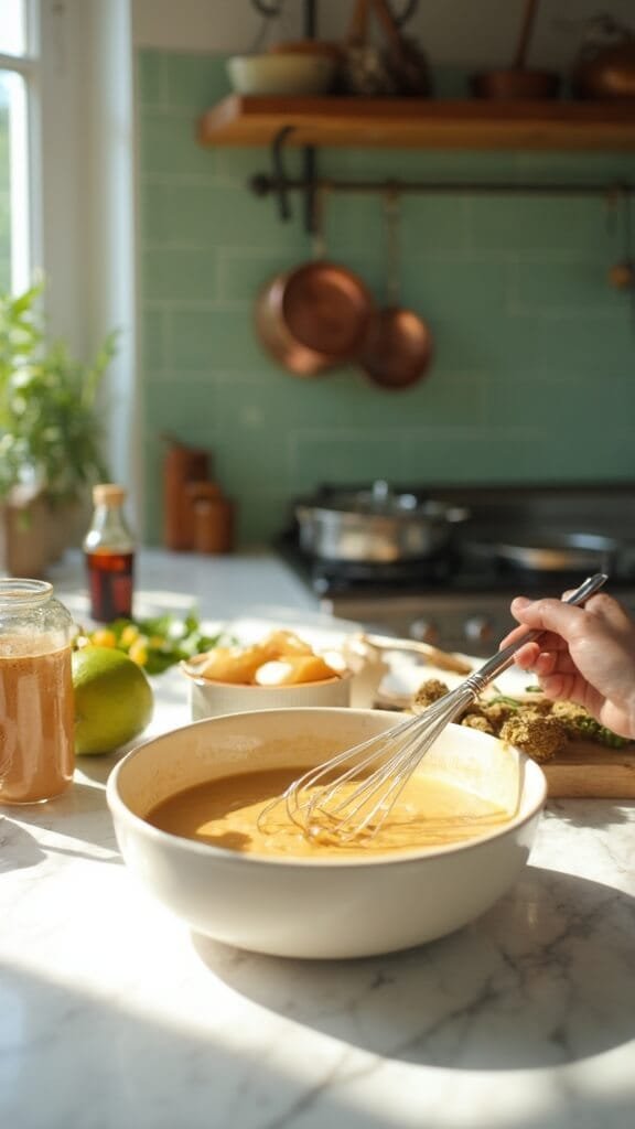 Fresh Spring Rolls With Peanut Sauce 4 1 peanut sauce prep kitchen