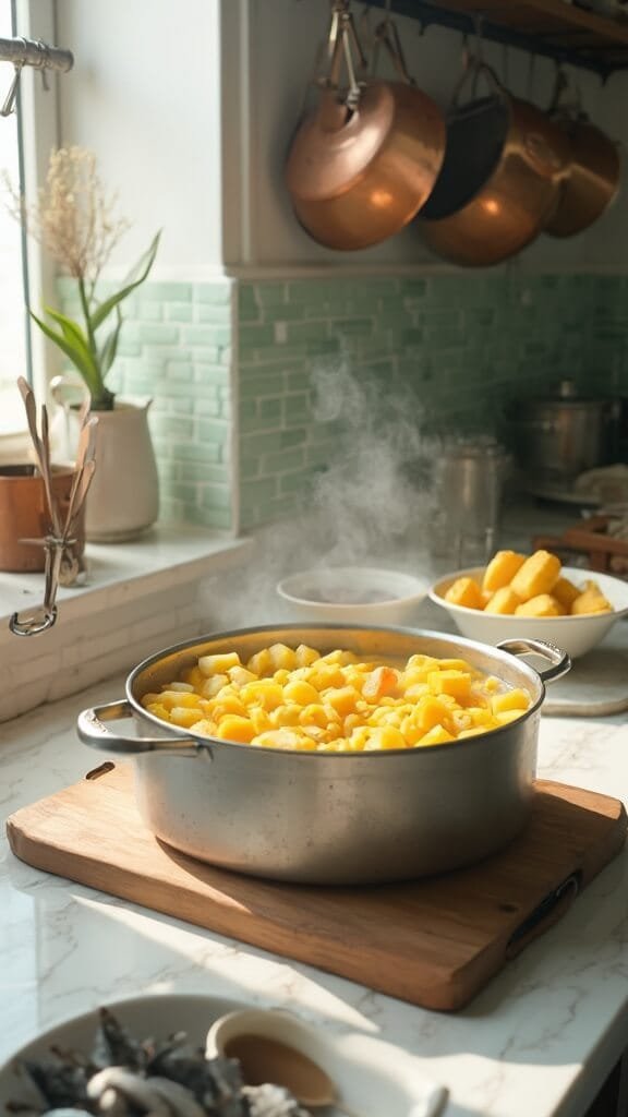 Chef Jack'S Classic Corn Chowder 5 0 corn potato dutch oven