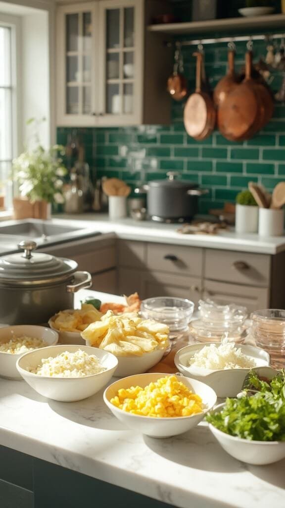Chef Jack'S Classic Corn Chowder 3 0 corn potato prep scene