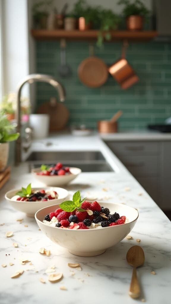 0 mixed berry ricotta dessert