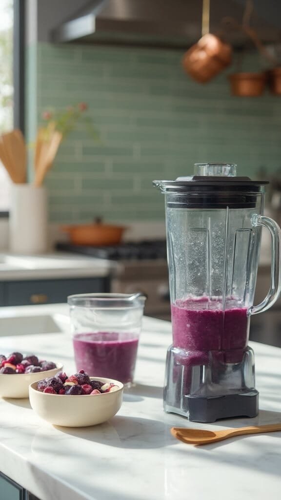 0 smoothie blending lifestyle