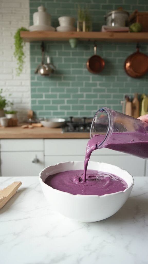 0 smoothie bowl pouring marble