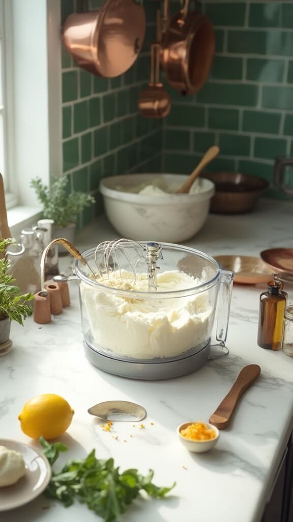 0 whipped ricotta prep