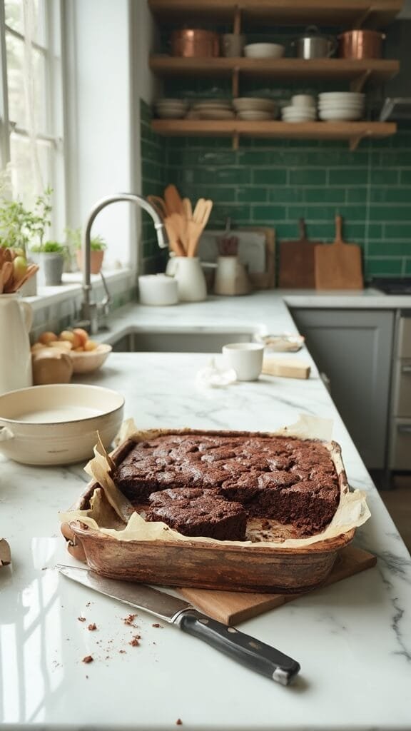 Protein Brownies With Almond Flour 7 1 modern brownie baking