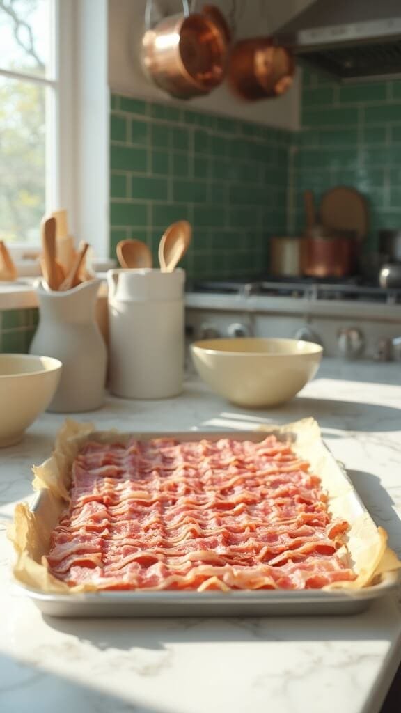 Bacon Weave Pizza (Keto-Friendly Crispy Base) 3 0 bacon lattice weave