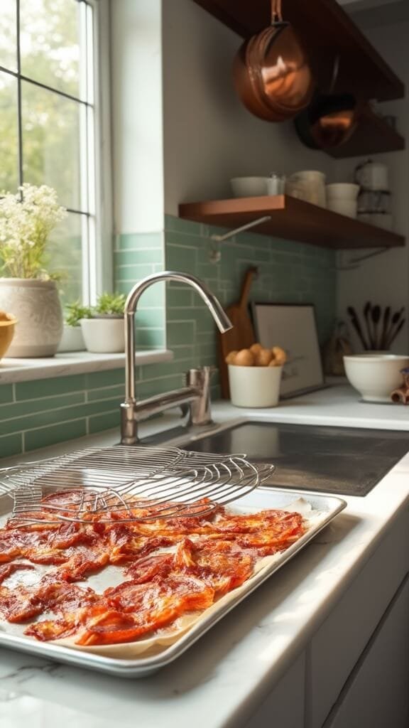 Bacon Weave Pizza (Keto-Friendly Crispy Base) 4 0 bacon weave prep