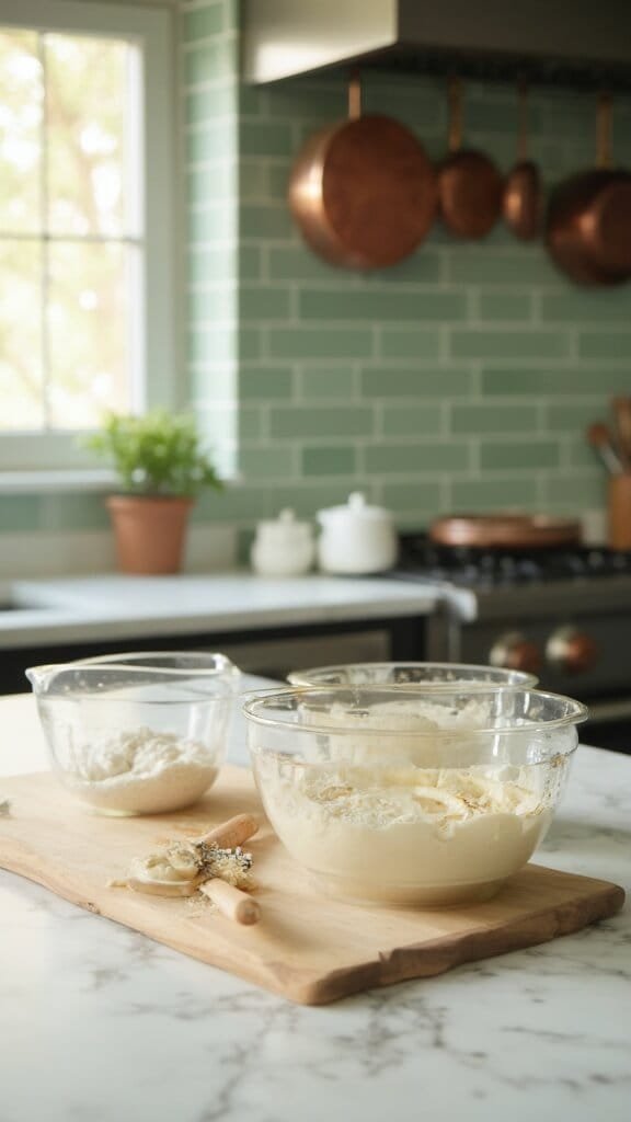 Protein Churro Bites 4 0 baking prep bowls