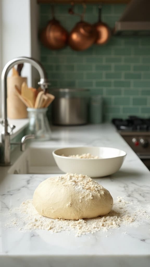 0 dough forming marble kitchen