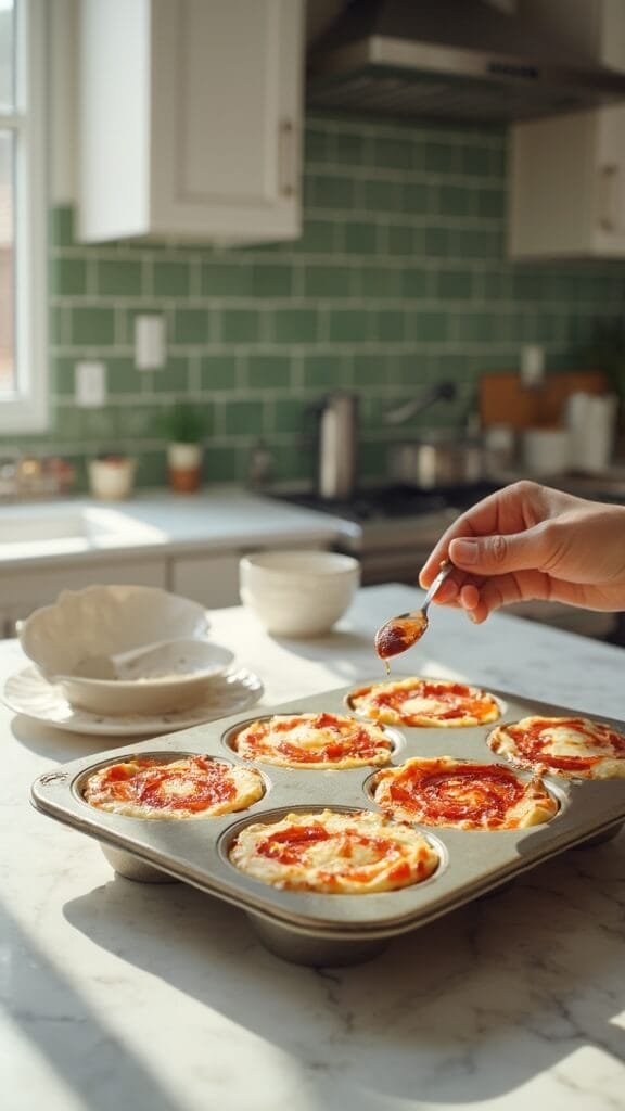 Pizza Egg Muffins 5 0 egg pizza cups prep