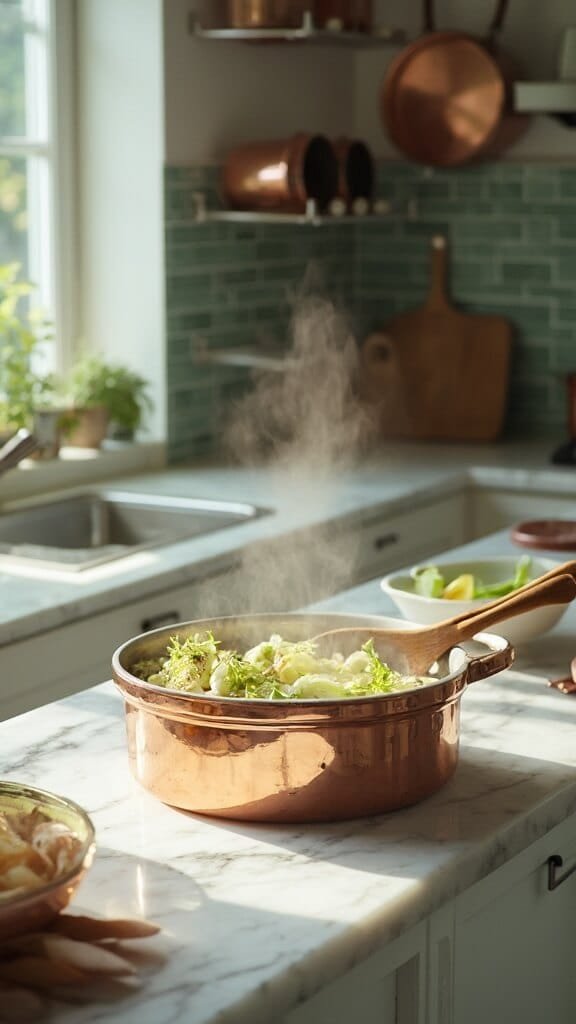 Classic Salmon Chowder With Fresh Herbs 4 0 melting butter dutch oven