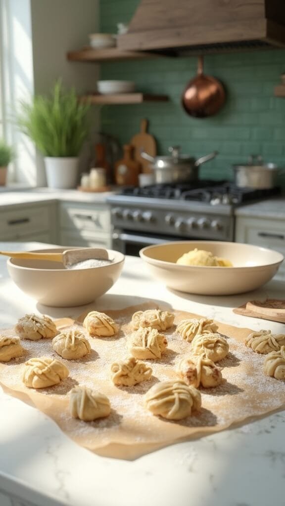0 peanut butter cookie prep