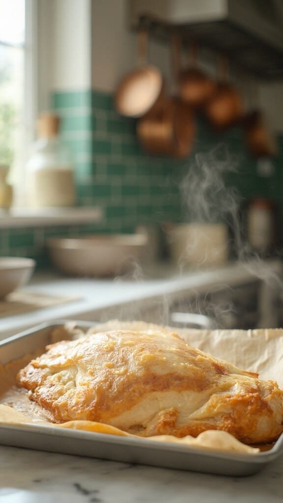 0 prebaked turkey crust steaming