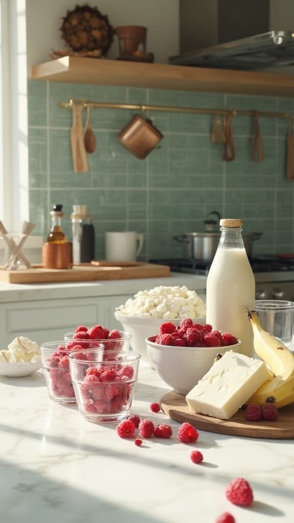 0 protein smoothie ingredients