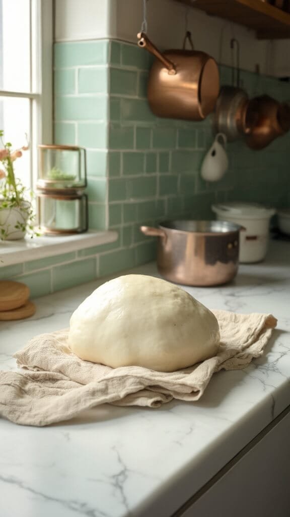 0 rising dough window light