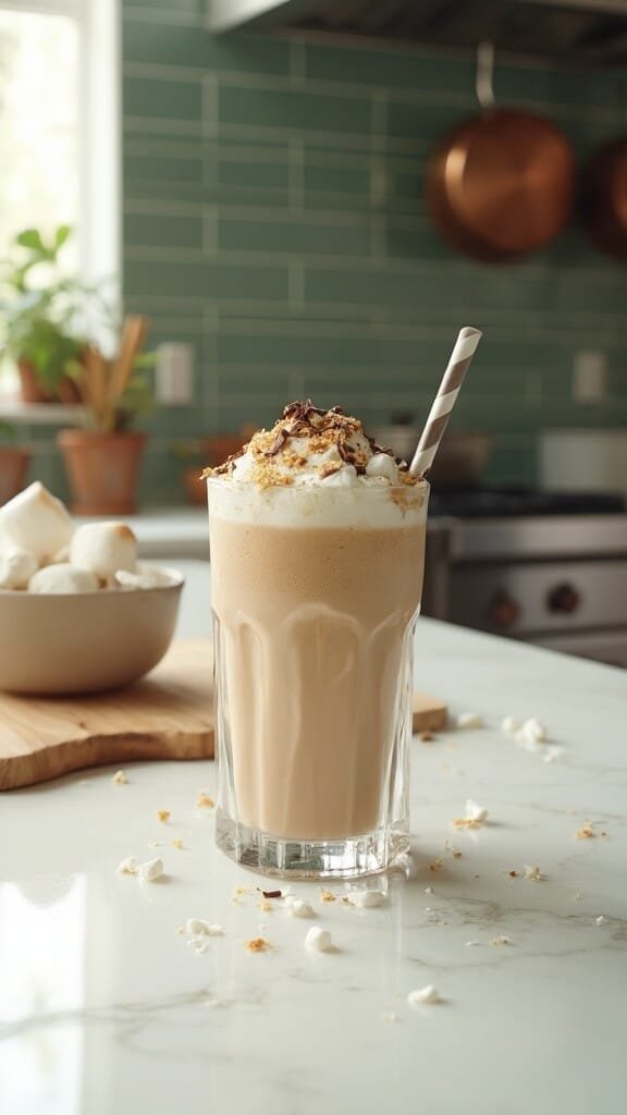 0 smores smoothie marble kitchen
