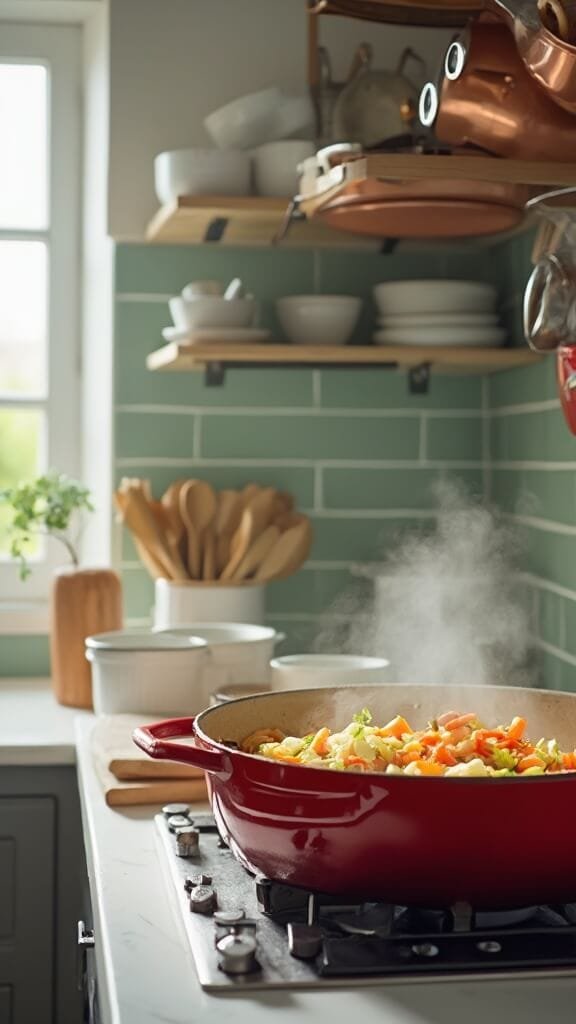 0 steamy mirepoix dutch oven