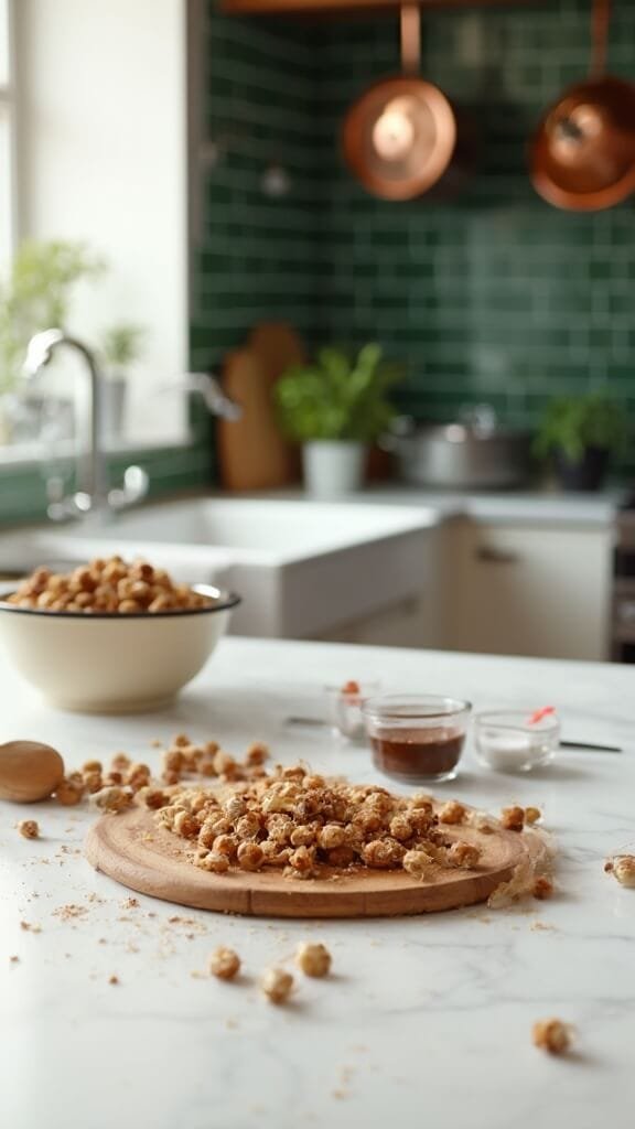 Chocolate Hazelnut Smoothie (Nutella-Style, Sugar-Free) 3 0 toasted hazelnuts prep