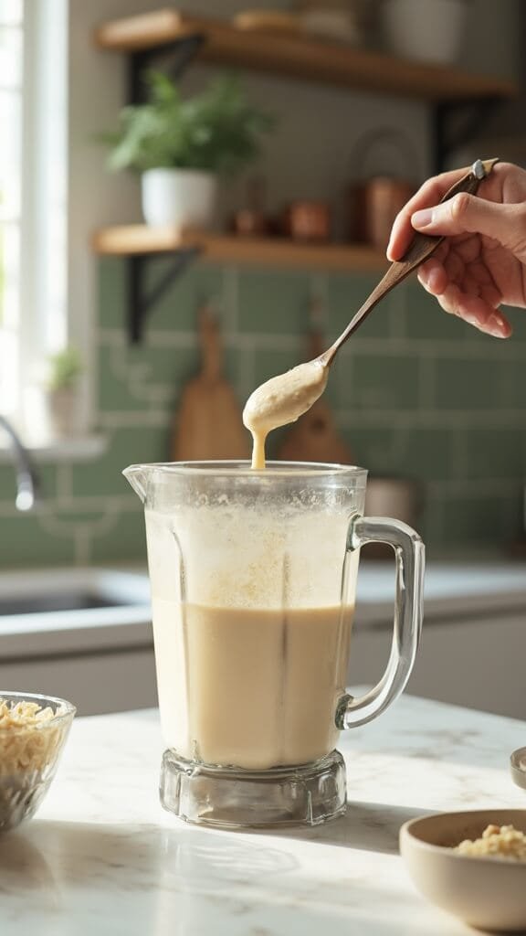 Cashew Vanilla Protein Shake 6 0 vanilla smoothie consistency check