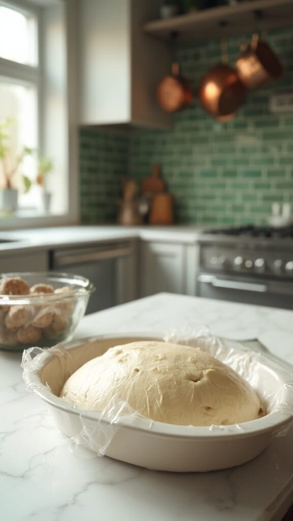 No-Knead Artisan Bread 5 1 bread dough rising kitchen
