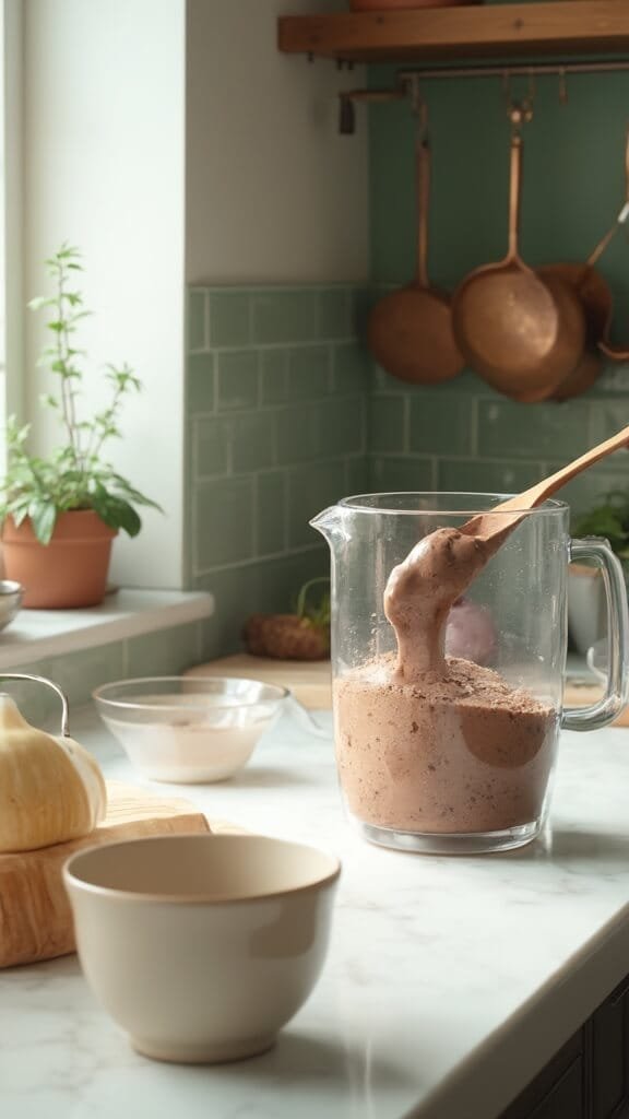 Chocolate Hazelnut Smoothie (Nutella-Style, Sugar-Free) 6 1 chocolate hazelnut blending