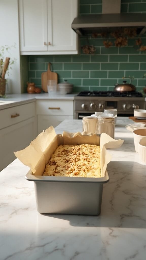 0 banana walnut batter loaf