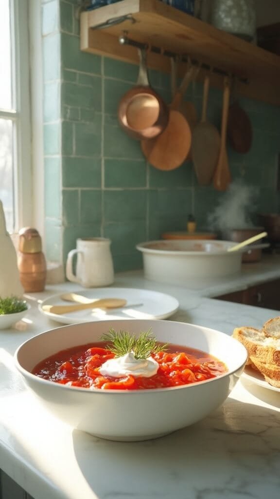 0 borscht steam bread