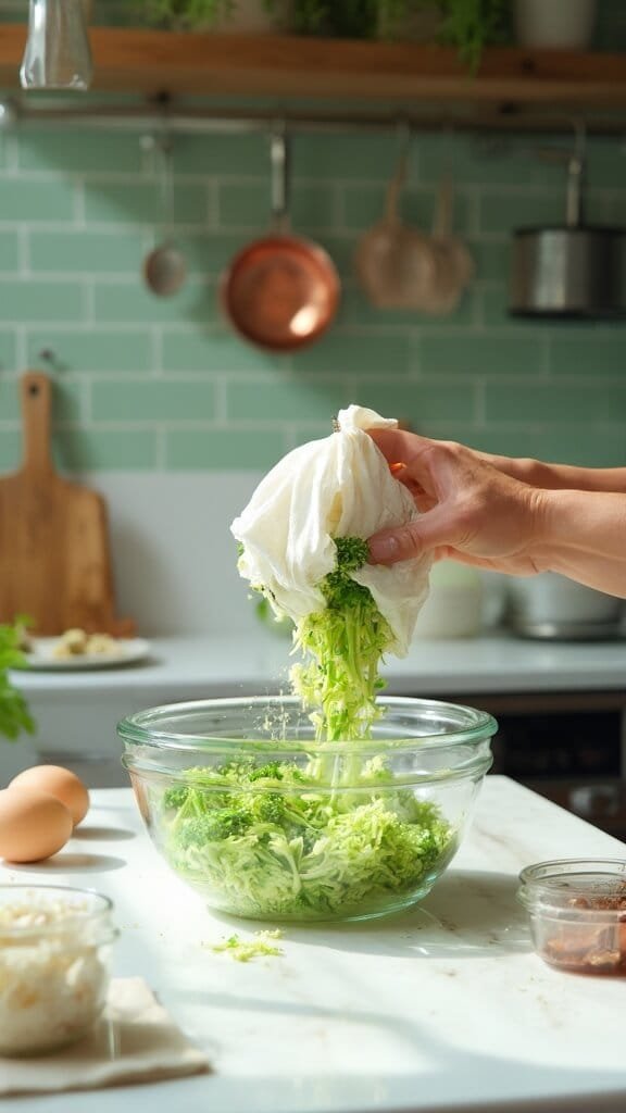 0 broccoli squeeze prep