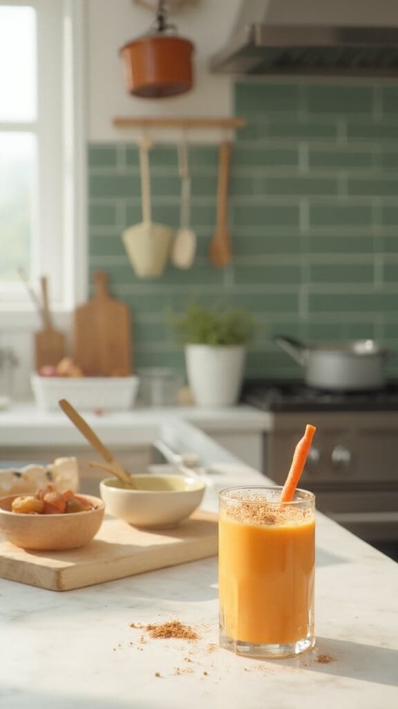 0 carrot spice smoothie