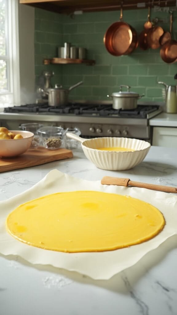 0 cheese mixture spread marble