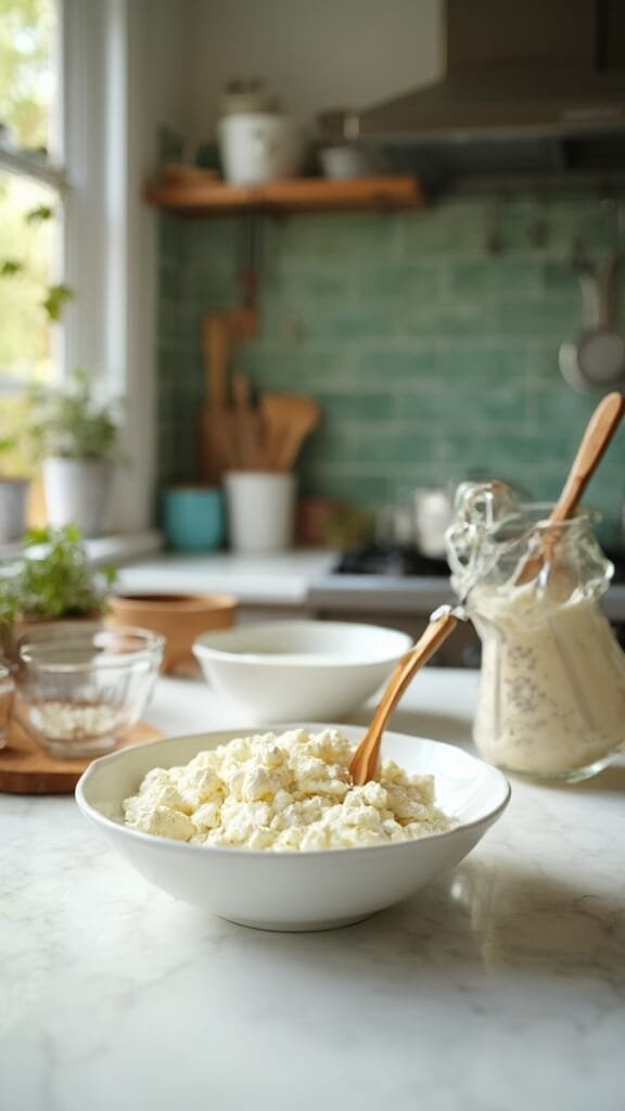 0 cottage cheese prep kitchen